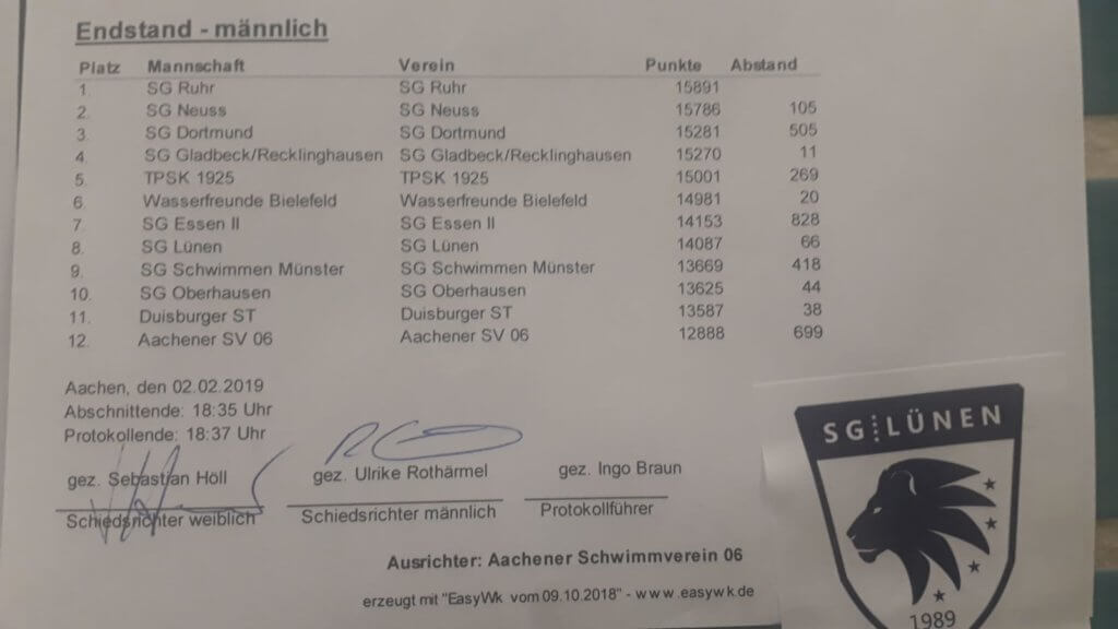 0203 – DMS SG Lünen Herren (1)